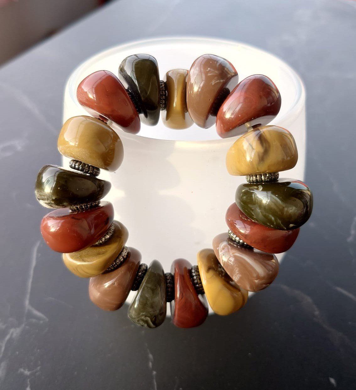 Bracelets: ErdFarbenes ModeSchmuck ArmBand – D'occasion à Neuhausen par MonoCeros 2
