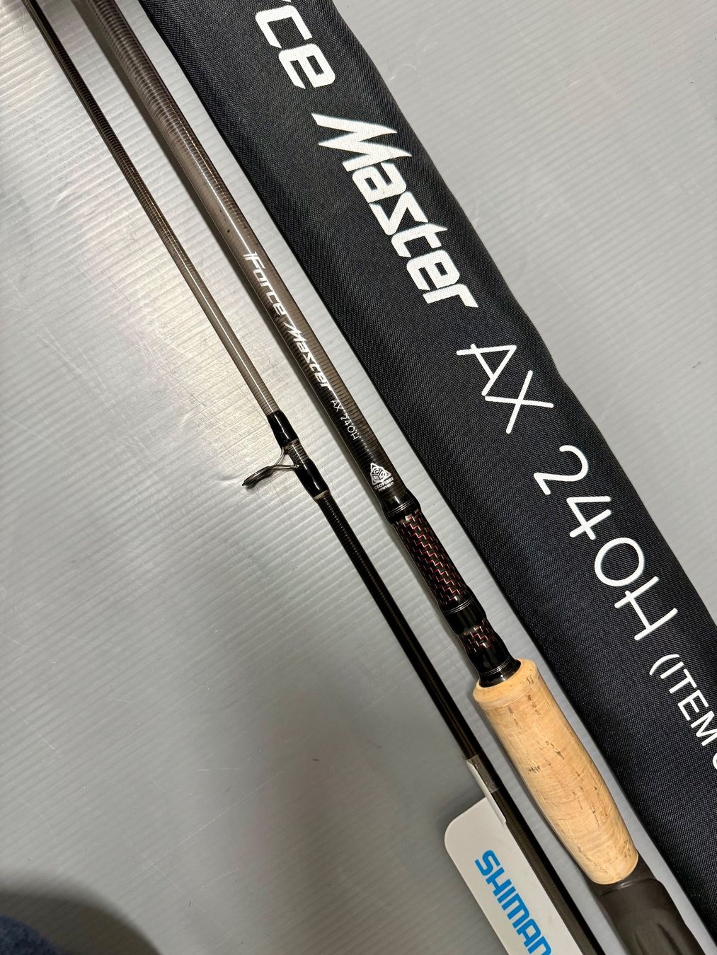Shimano Canne da pesca: Shimano Force Master 2.40m Spinnrute – Nuovo e nell'imballaggio originale da Trimbach venduto da duri.. 1