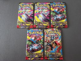 5x Booster Mega Evolution EN
