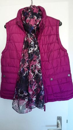 Gillet mit Fulard Neu Gr.42