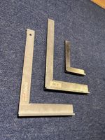 Winkelmass 3er Set Metall Zustand gebraucht