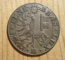 (D3) Genève 25 Centimes 1844