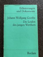 Die Leiden des jungen Werthers Reclam 