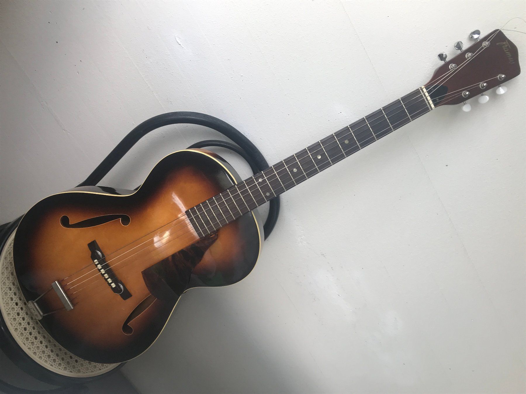 Framus Musikinstrumente: Akustische Gitarre Framus Studio 5/50, ca. 1966 – Gebraucht aus Onex von johnca