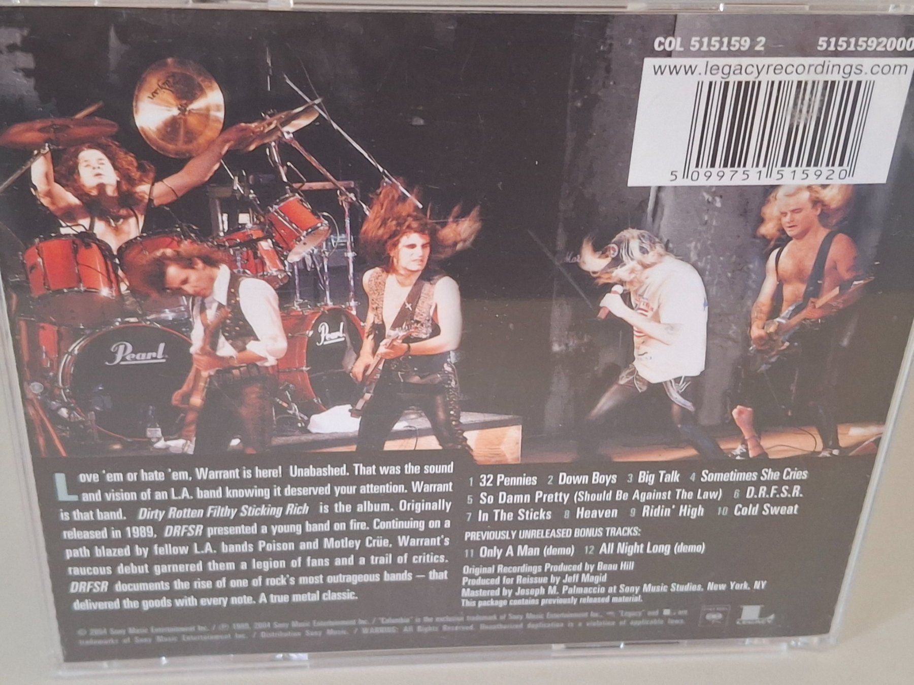 CDs: CD Warrant -  Dirty Rotten Filthy Stinking – Gebraucht aus Aarberg von Jackup1 1