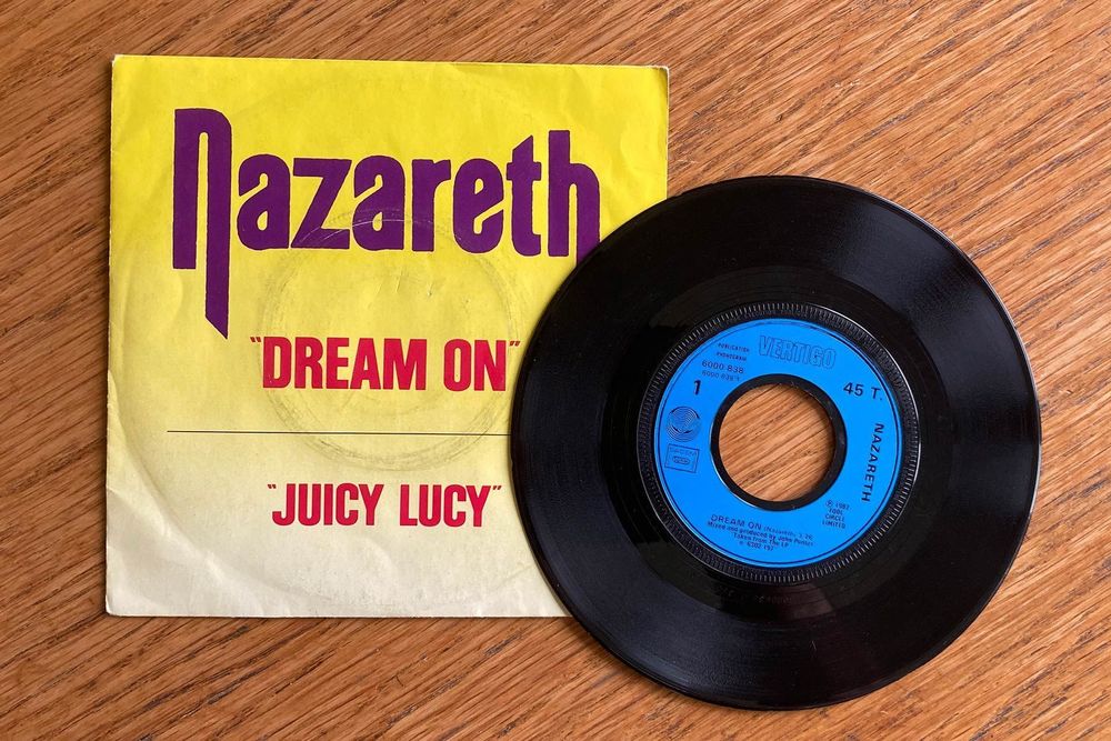 Platte (Single): Nazareth – Dream On (Gebraucht) in Bremgarten AG für ...