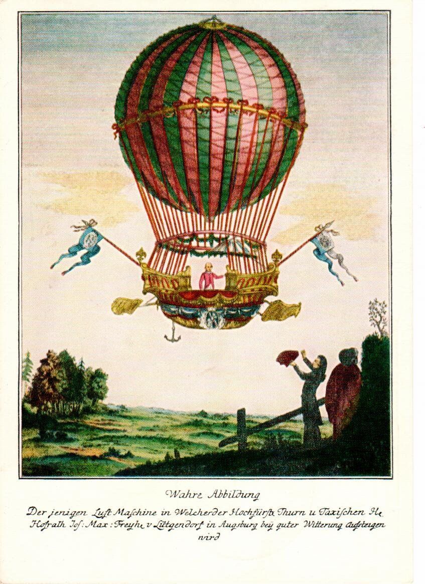 Cartes postales: Ballonpostkarte – D'occasion à Wolhusen par Curver9