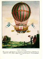 Ballonpostkarte
