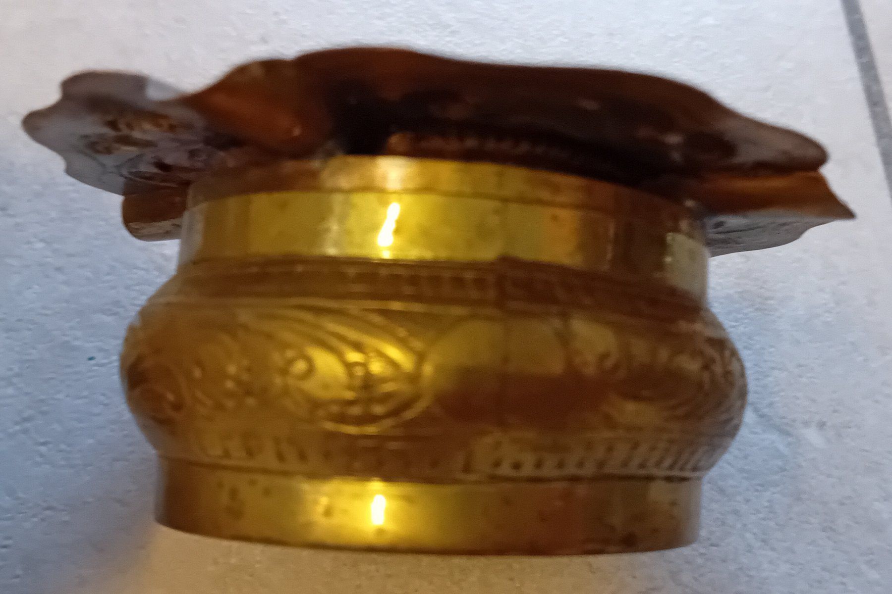 Aschenbecher: 2x Antike! Asiatische Aschenbecher Messing. – Gebraucht aus Rotkreuz von keerthdi 3