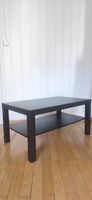 Schlichter und zeitloser IKEA Couchtisch in Schwarz