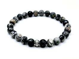 Onyx-Marble-Armband Heilsteine/Edelsteine