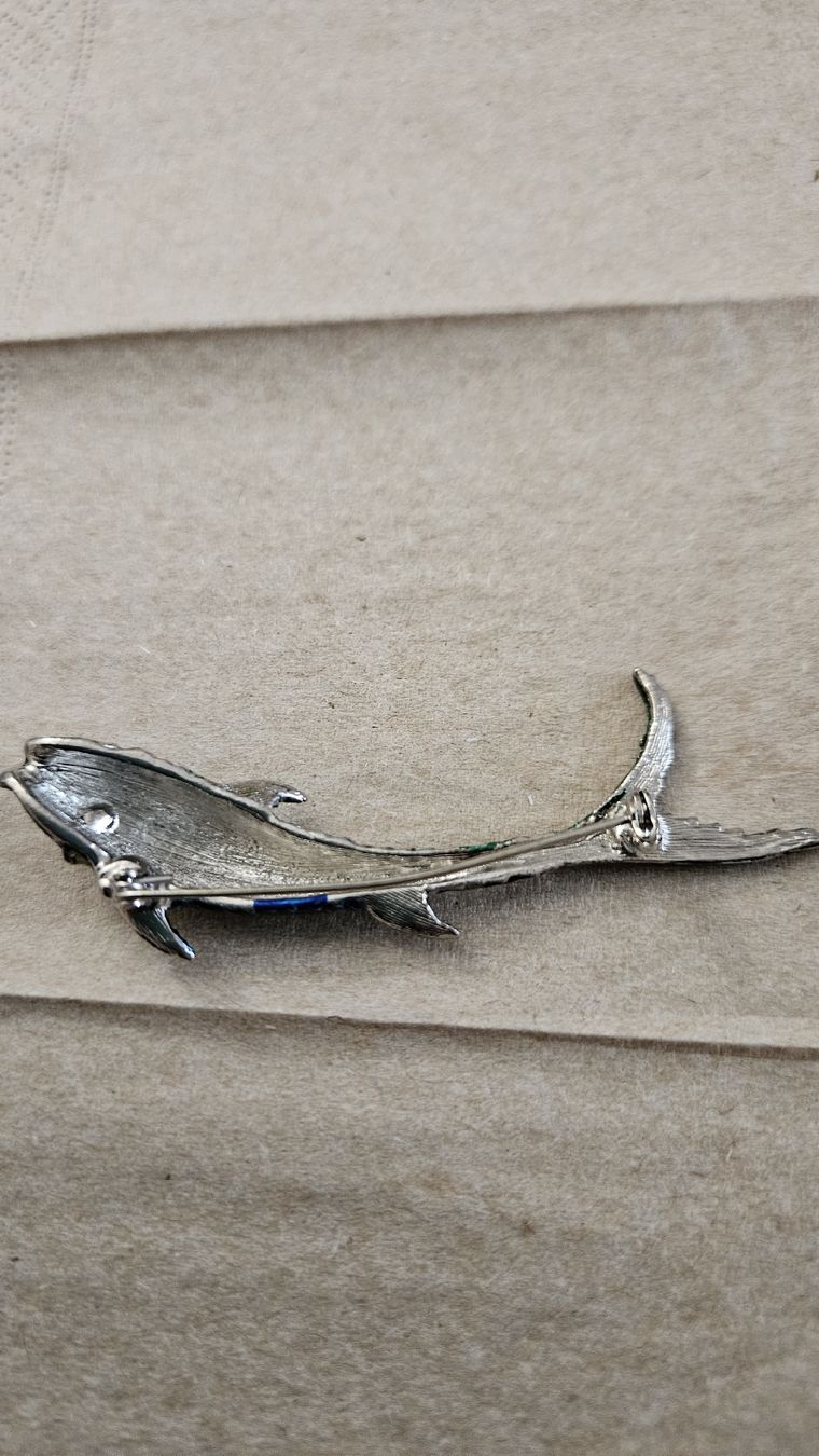 Spille & Fermagli: jolie broche ancienne poisson – Usato da Lausanne venduto da Angelite 2