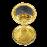 💎 Edle Vintage Pillendose mit Edelstein-Deckel 🏺