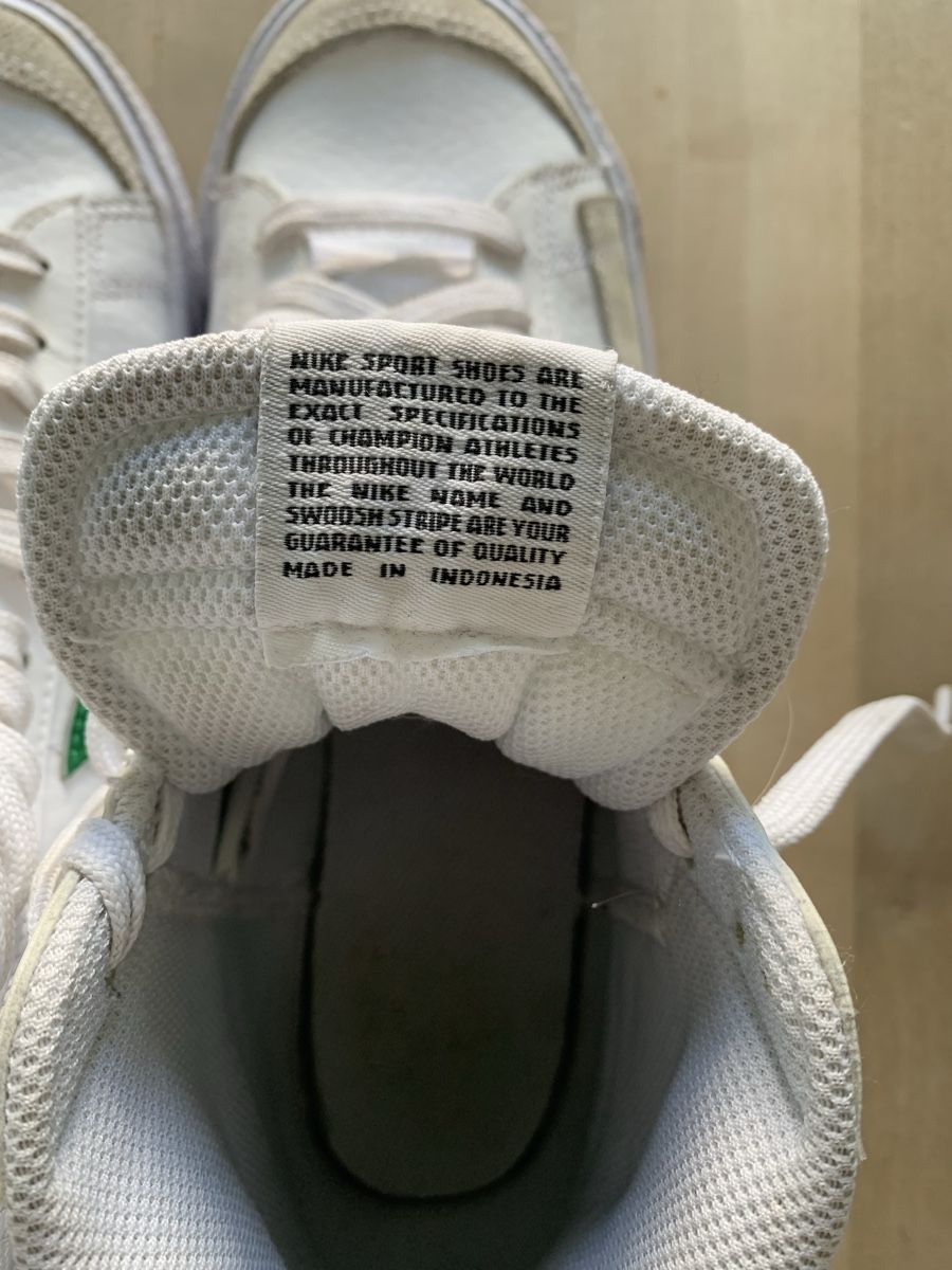 Nike Scarpe da uomo: Nike Blazer Mid 77-White Pine Green (GS) – Usato da Niederhasli venduto da Daumeier 5