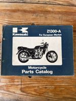Kawasaki Z1300-A Motorrad Teilekatalog - Rarität Frühling 20