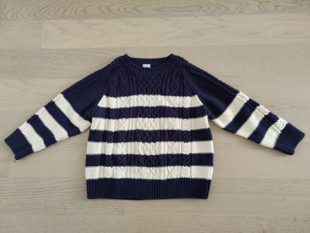 Petit Bateau Irischer Kinderpullover – Gr. 6ans/116cm