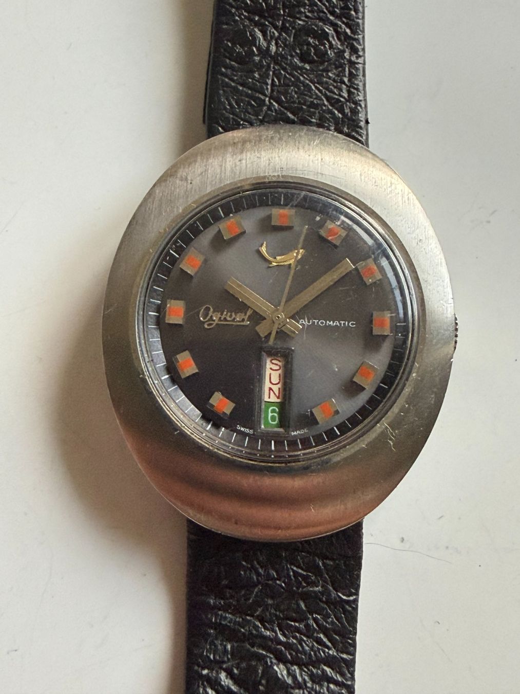 Orologi: Ogival Fisk Automatic – Usato da Worblaufen venduto da chronyves