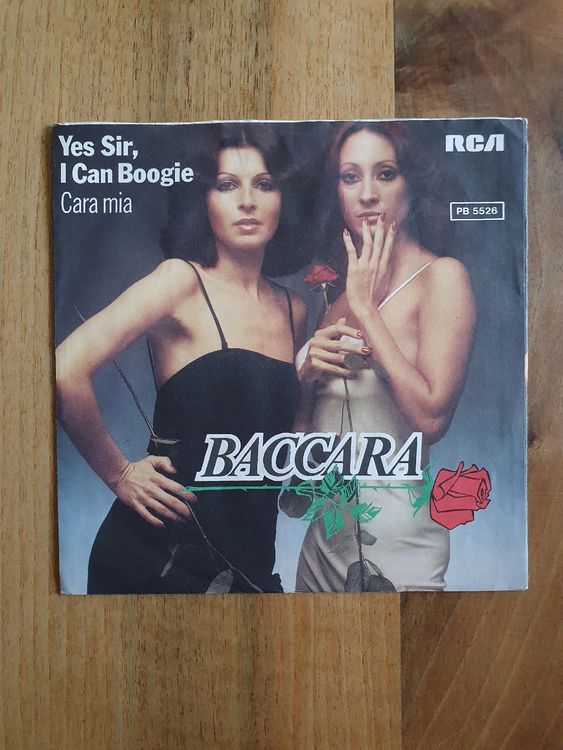 Baccara / Yes Sir, I Can Boogie Single Schallplatte 7