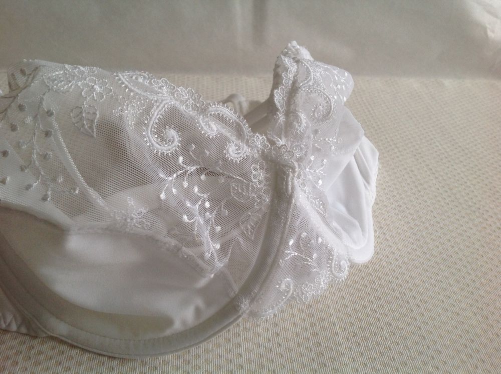 Soutien-gorge Triangle Simone Pérèle Dahlia – Bonnet 90E, Couleur Saumon, Neuf Avec étiquettes