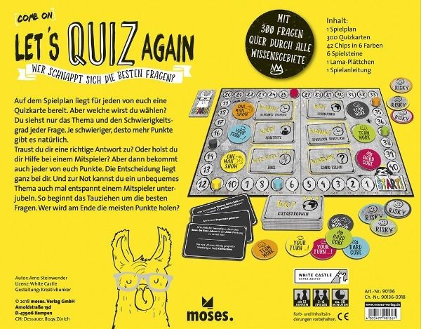 Giochi: lets Quiz Again neuwertig  – Nuovo (secondo la descrizione) da Wigoltingen venduto da Zuckerfee84 2