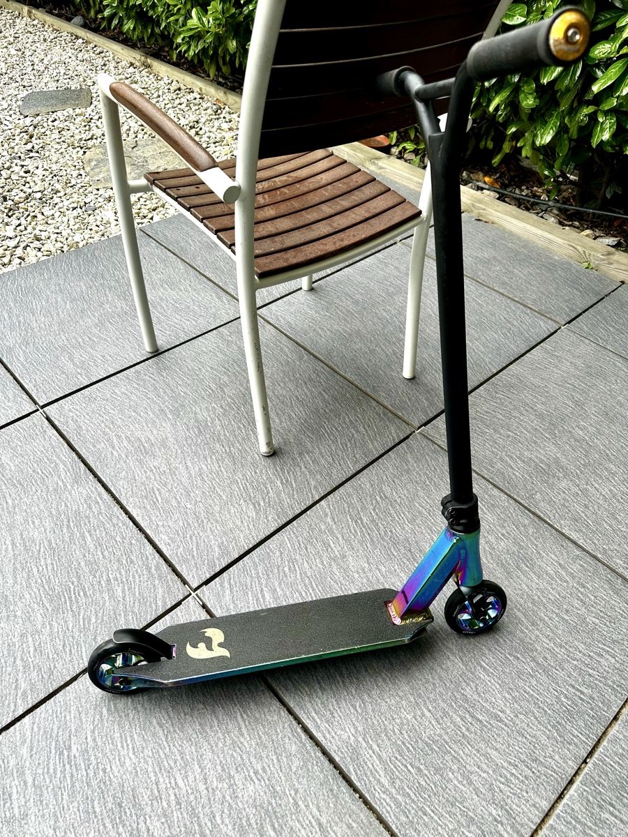 Chilli Kickboard: Trottinette freestyle Chilli Pro , multicolore, – Usato da Sion venduto da Alfi74 5
