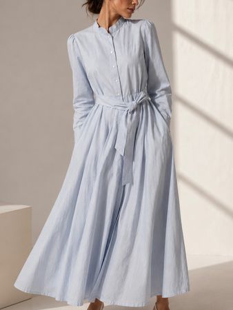 VOVK Maxikleid - 100% Baumwolle - Gr. S