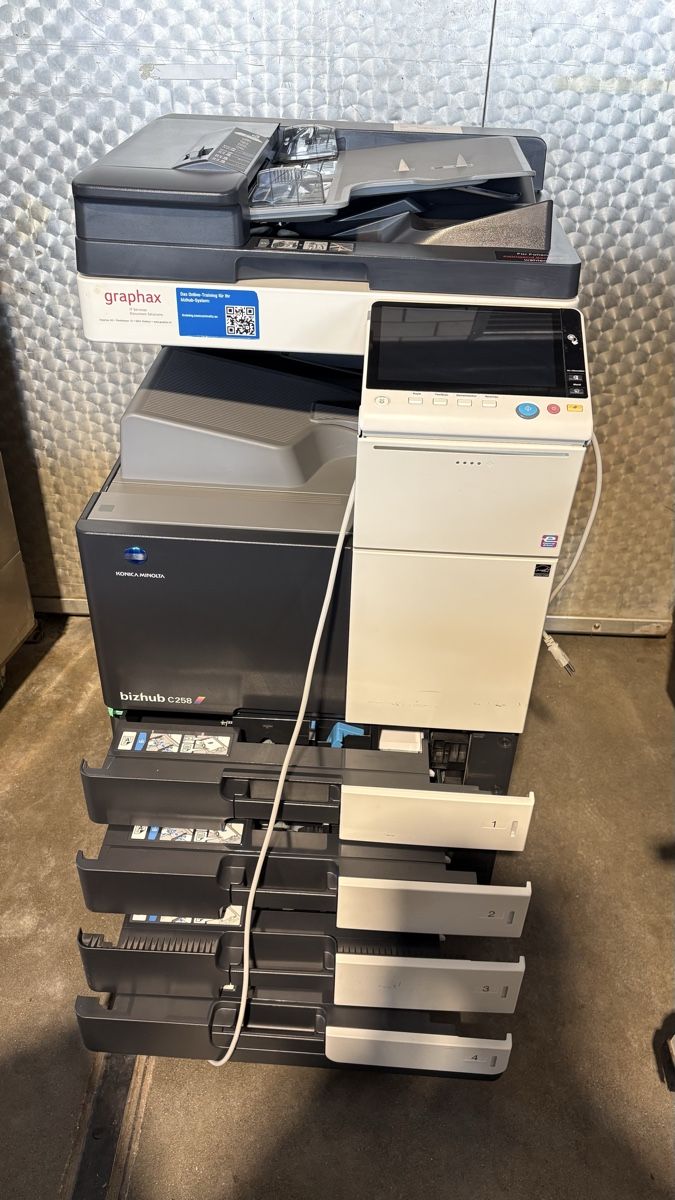 Konica Fotocopiatrici: Konica Minolta bizhub C258 – Usato da Wohlen AG venduto da Moh80 2