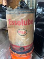 Vintage Essolube Schmierfett Fass (inkl restinhalt)