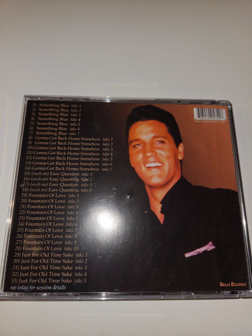 CD: Elvis Presley CD "The Pot Luck Sessions" – Usato da Gunzwil venduto da Charro03 2