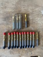 Metallbohrer, 15-teilig, Goldbeschichtet, Top Zustand!