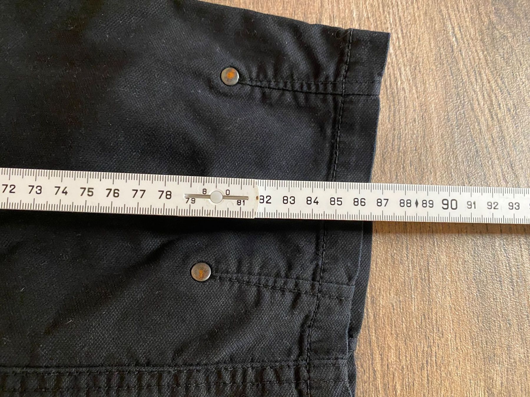 Pantaloni: Sandwich Hose Baumwolle schwarz Gr. 38 – Usato da Pratteln venduto da a23_j2gs 5