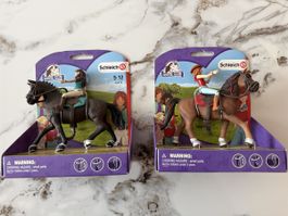 Schleich Horse Club Reiterinnen mit Pferden – Neu OVP