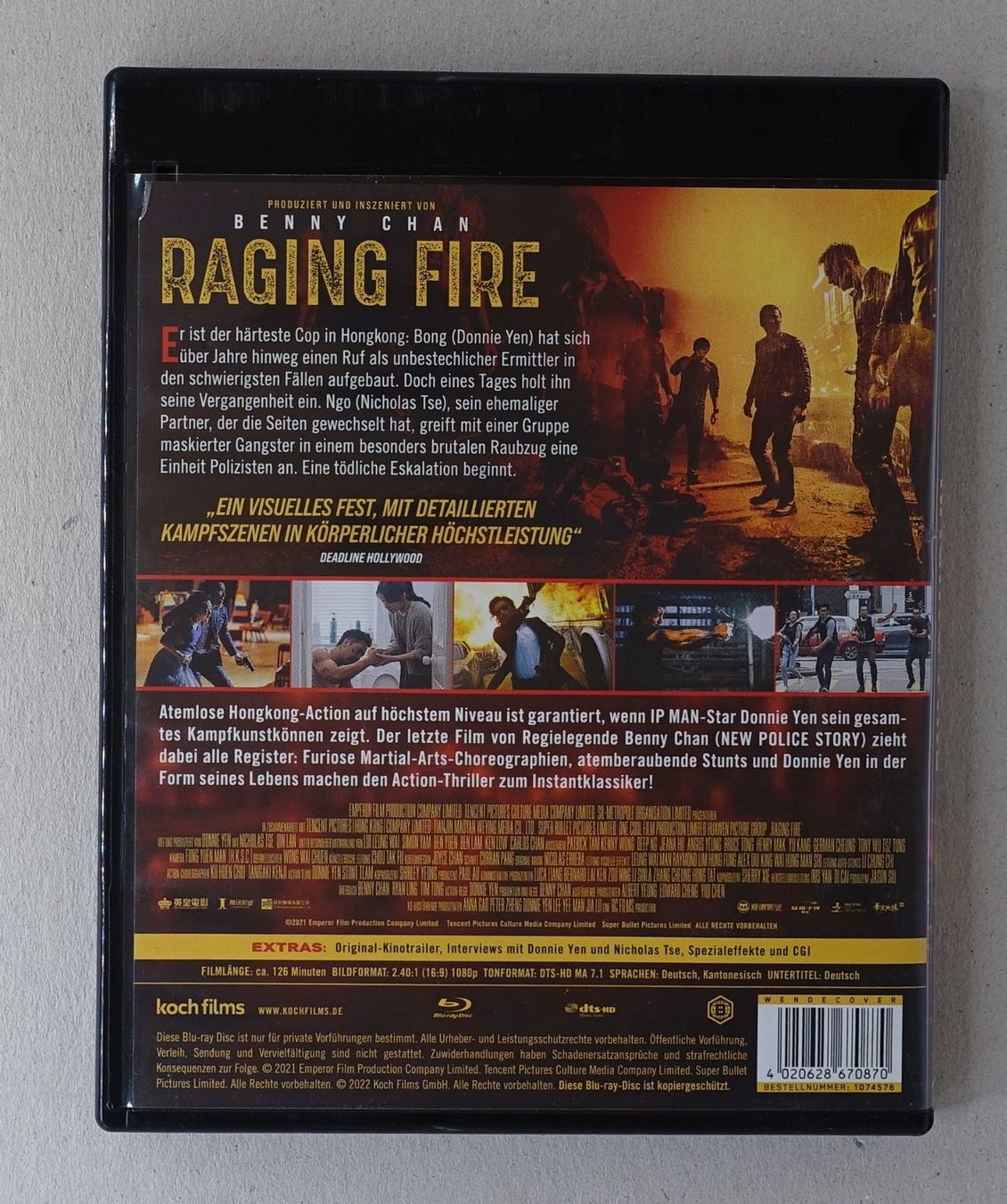 Alle DVDs: Raging Fire – Gebraucht aus Sessa von fraenklishop 1