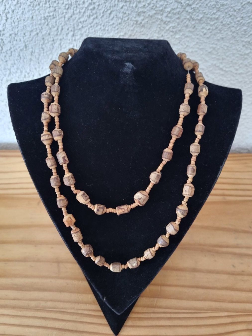 Catenine: Stylische Holzperlen - Kette – Usato da Nottwil venduto da Janny77