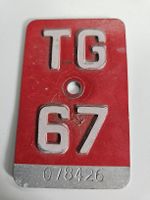 Velonummer TG 67