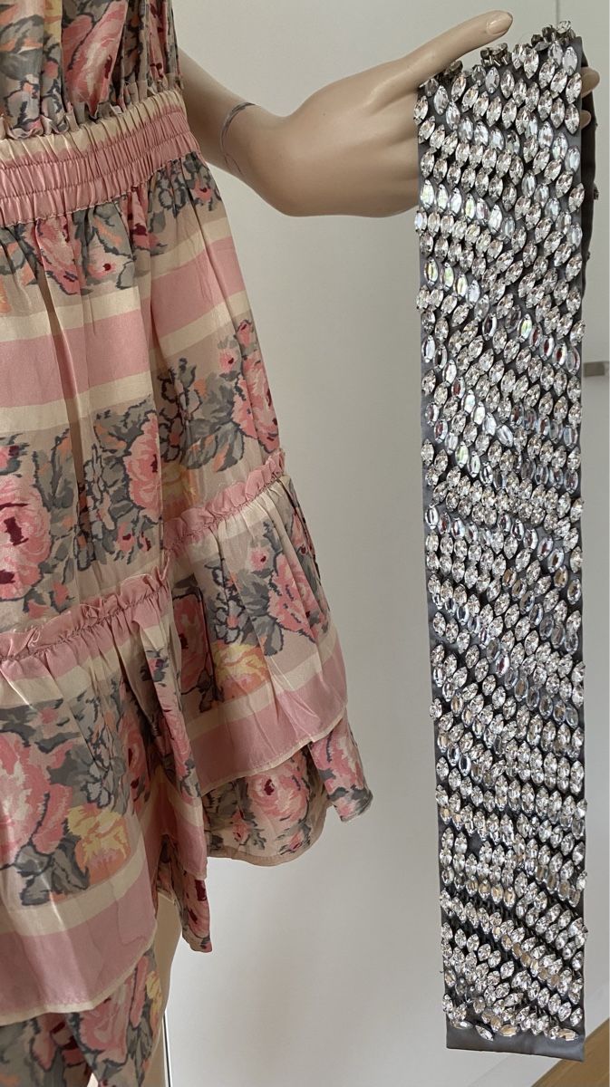 Prada Cinture: LIKE NEW PRADA RHINESTONES BELT – Nuovo (secondo la descrizione) da Walchwil venduto da Finibaci 1