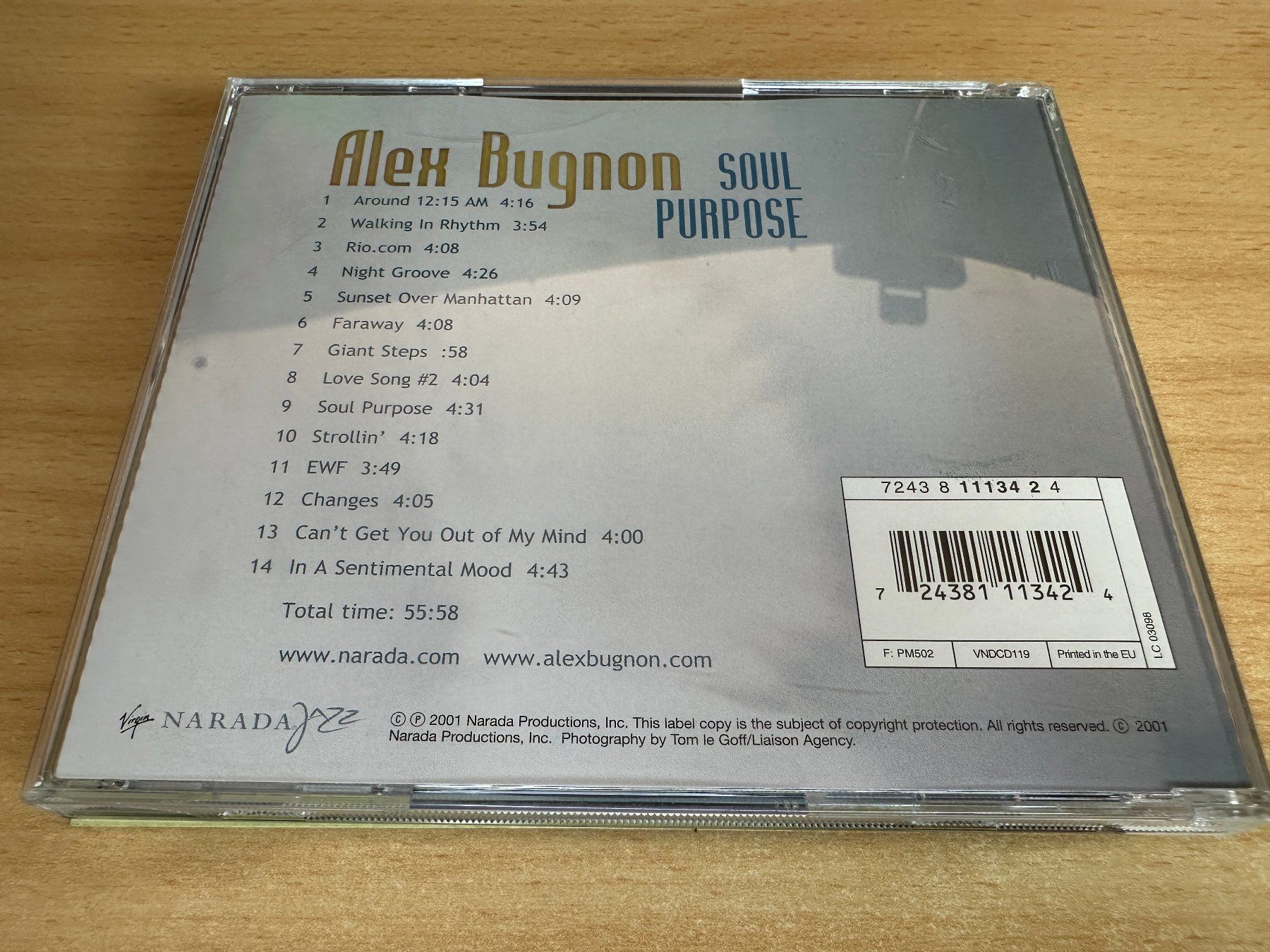 CDs: Alex Bugnon – Soul Purpose – Gebraucht aus Rikon im Tösstal von Alpenmutz 1