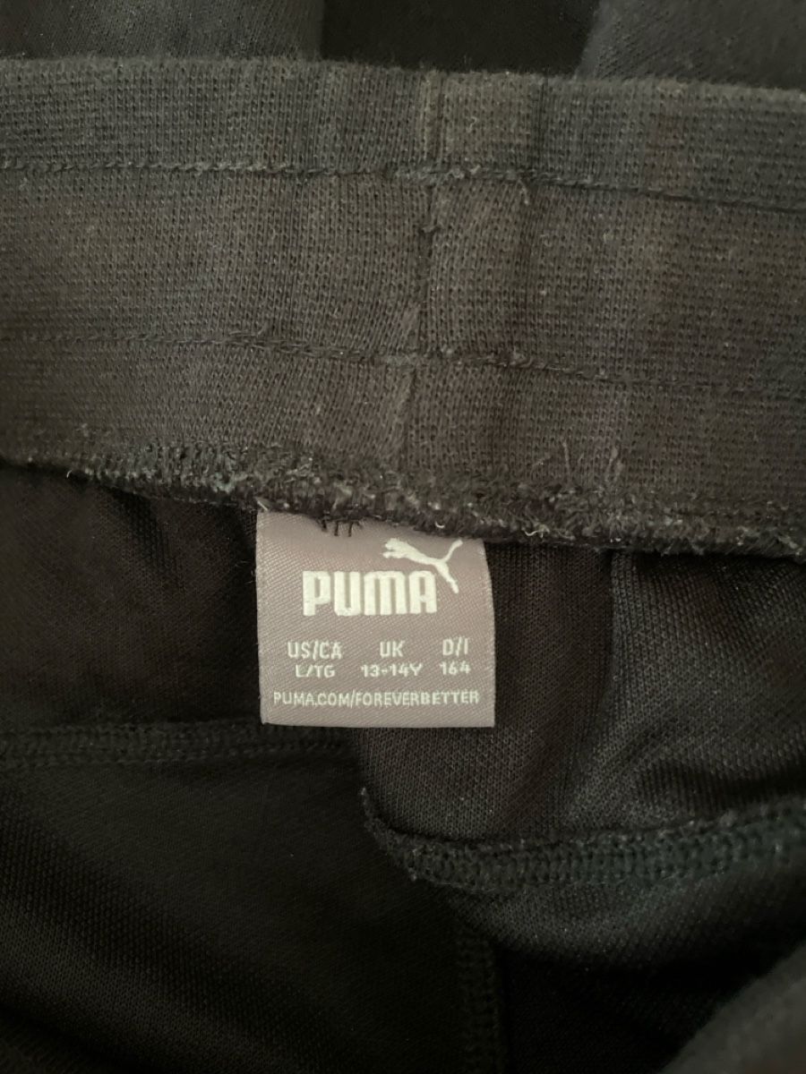 Puma Hosen: Puma Jogginghose, Schwarz, Gr. 164 – Gebraucht aus Allschwil von DoRo7 2