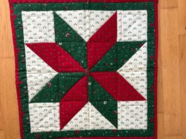 Quilt Weihnachtsdecke für Tisch