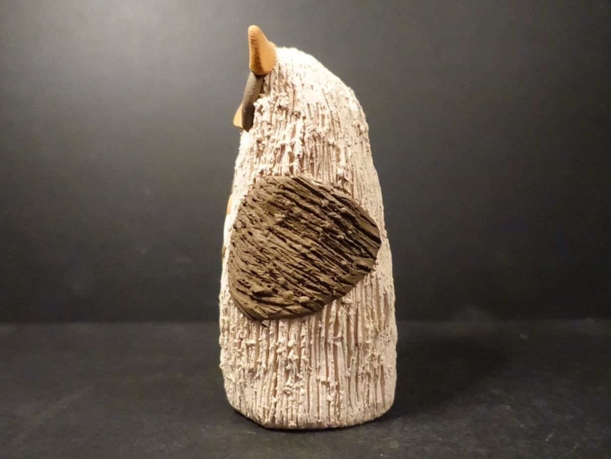 Statuette: Eule aus Ton – Usato da Russikon venduto da Eulenfeder 3