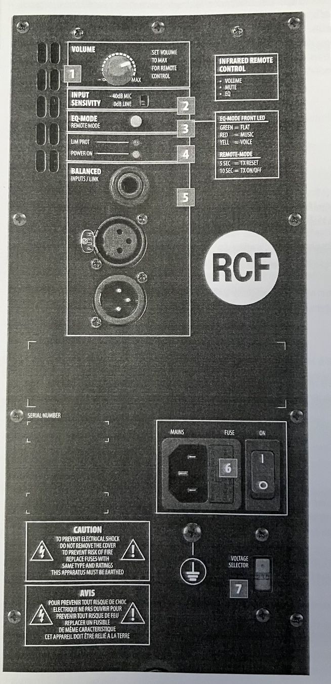 RCF Casse acustiche: DJ Sound System PA-system – Usato da itingen venduto da jahoo76 3