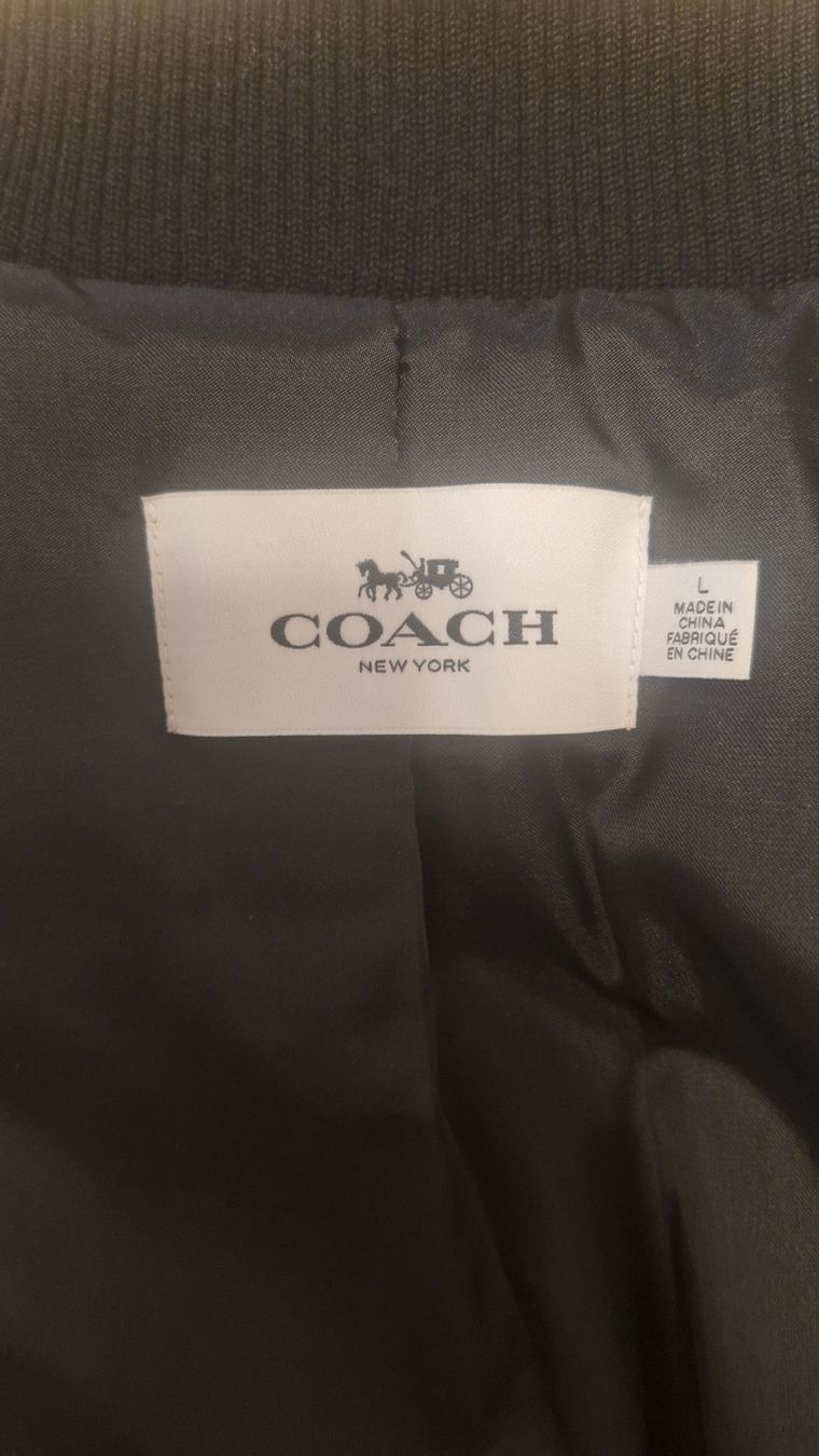 Coach Jacken: Coach Varsity Leather Jacket – Gebraucht aus Bülach von colaslive 1