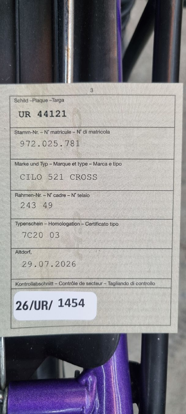 Cilo Cyclomoteurs: Cilo 521 Cross – D'occasion à Erstfeld par Mista.2Stroke 6