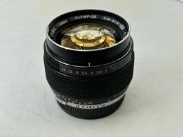 Olympus OM G.Zuiko Auto-S 55mm f/1.2 Klassiker