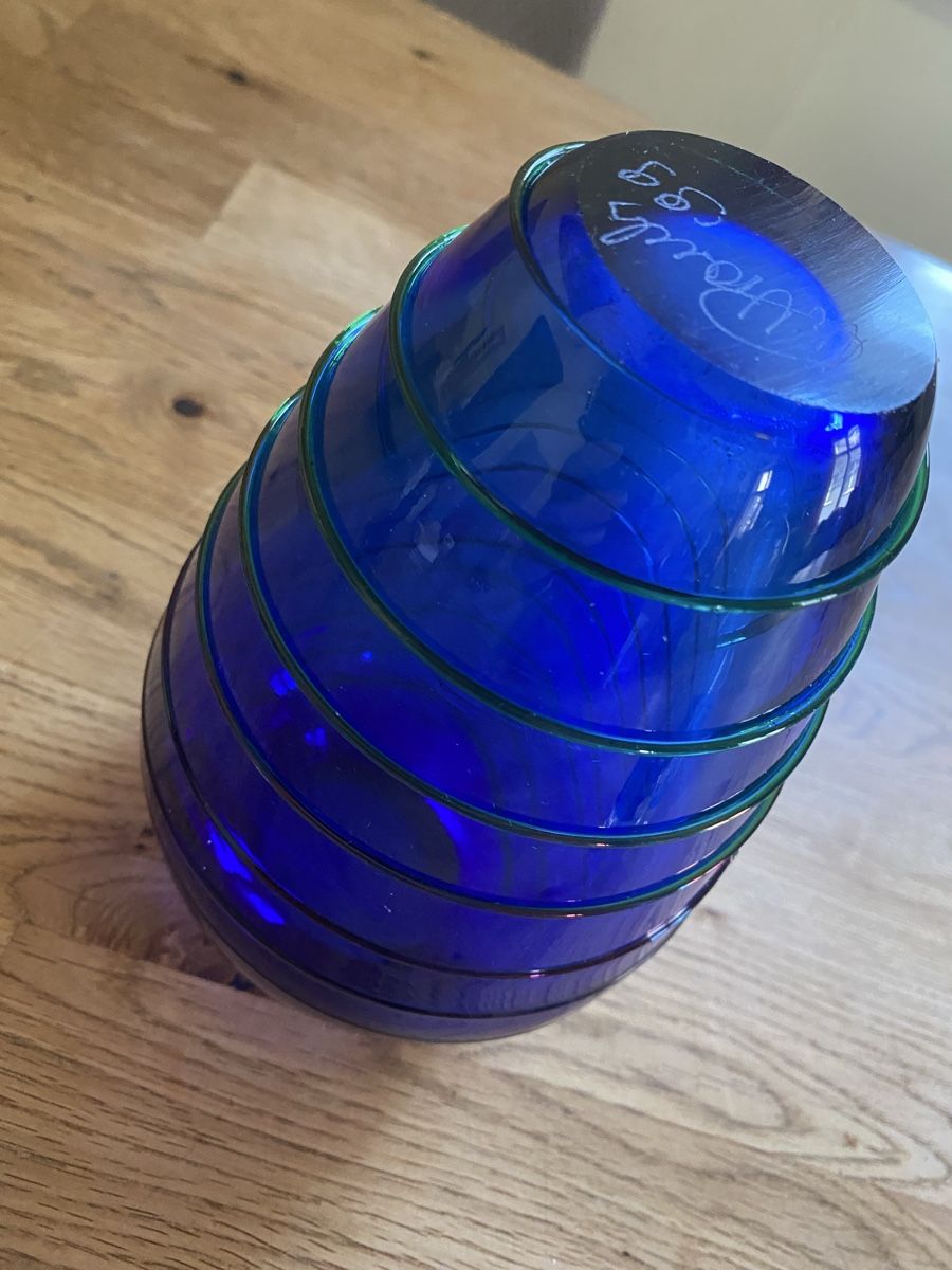 Vasi & Recipienti: Blaue Vase signiert – Usato da Flawil venduto da Naphtali 6