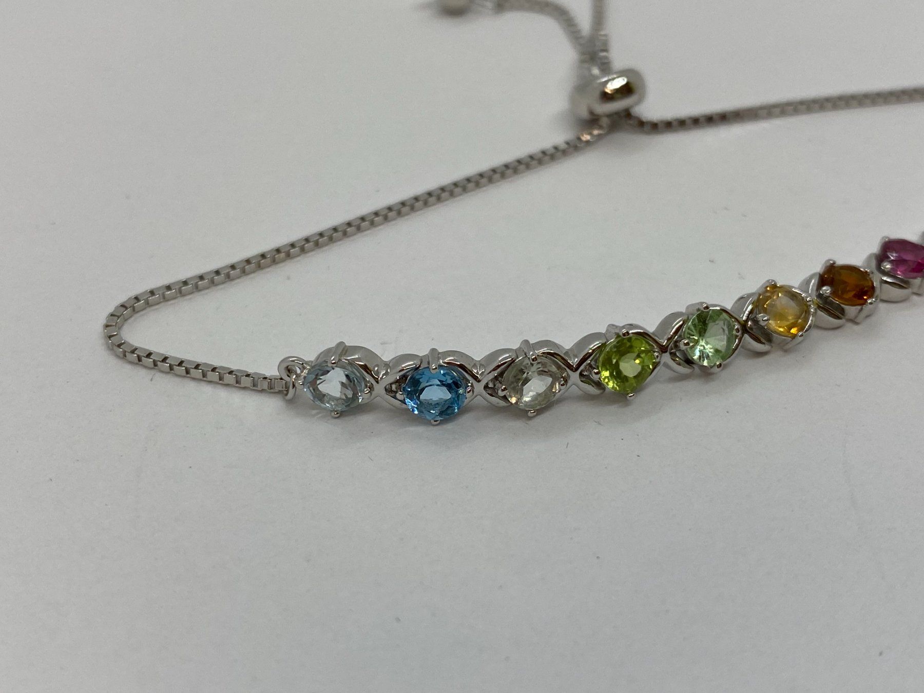 Bracciali & Braccialetti: Multi Color Armband 925 Silber /i526 – Usato da Bern venduto da JMsoehne1987 1