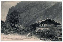 Trachsellauenen, Schweizerhäuschen, gelaufen 1917