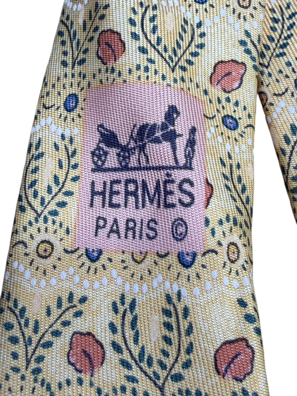 Hermès Krawatten: Cravate HERMÈS Paris en soie – Gebraucht aus Morges von Auct 2