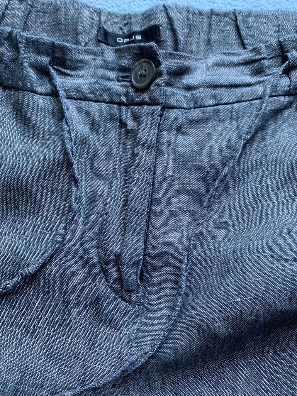 Opus Pantaloni: OPUS Leinen-Culotte "Maritta", Gr. 42 – Usato da Wiesendangen venduto da Babalegi 2