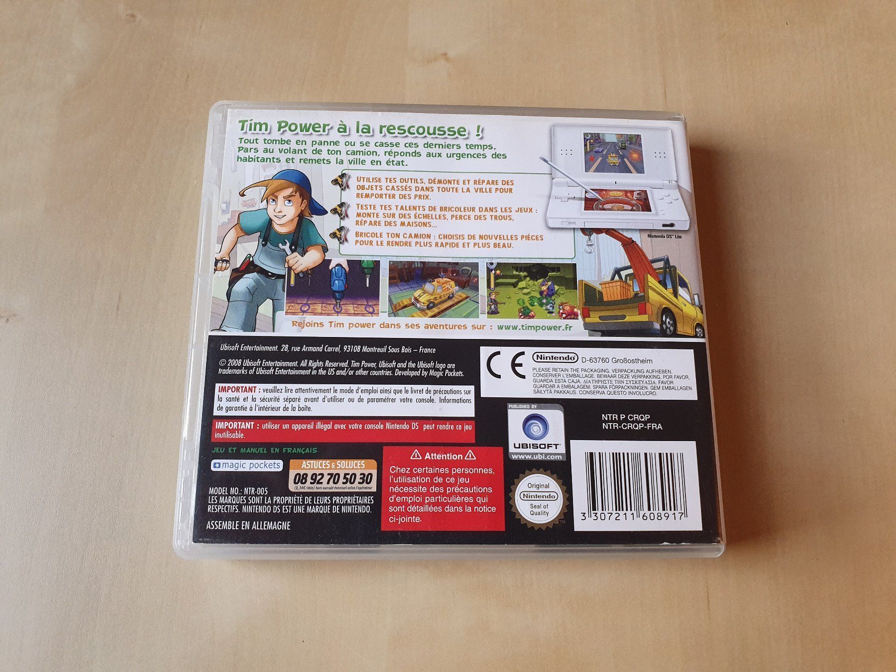 Nintendo Giochi: Tim Power Bricoleur de Genie – Usato da Stansstad venduto da collectorsshop 1
